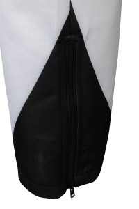 WTV175 Online Order Women's Sport Suit Design Black and White Contrast Sport Suit Sport Suit Factory 100% Polyester  detail view-8